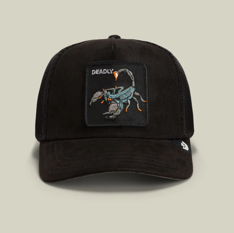 Gorra Negra Escorpion-Goorin Bross