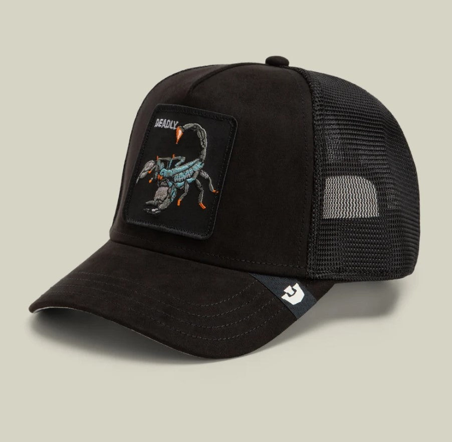 Gorra Negra Escorpion-Goorin Bross