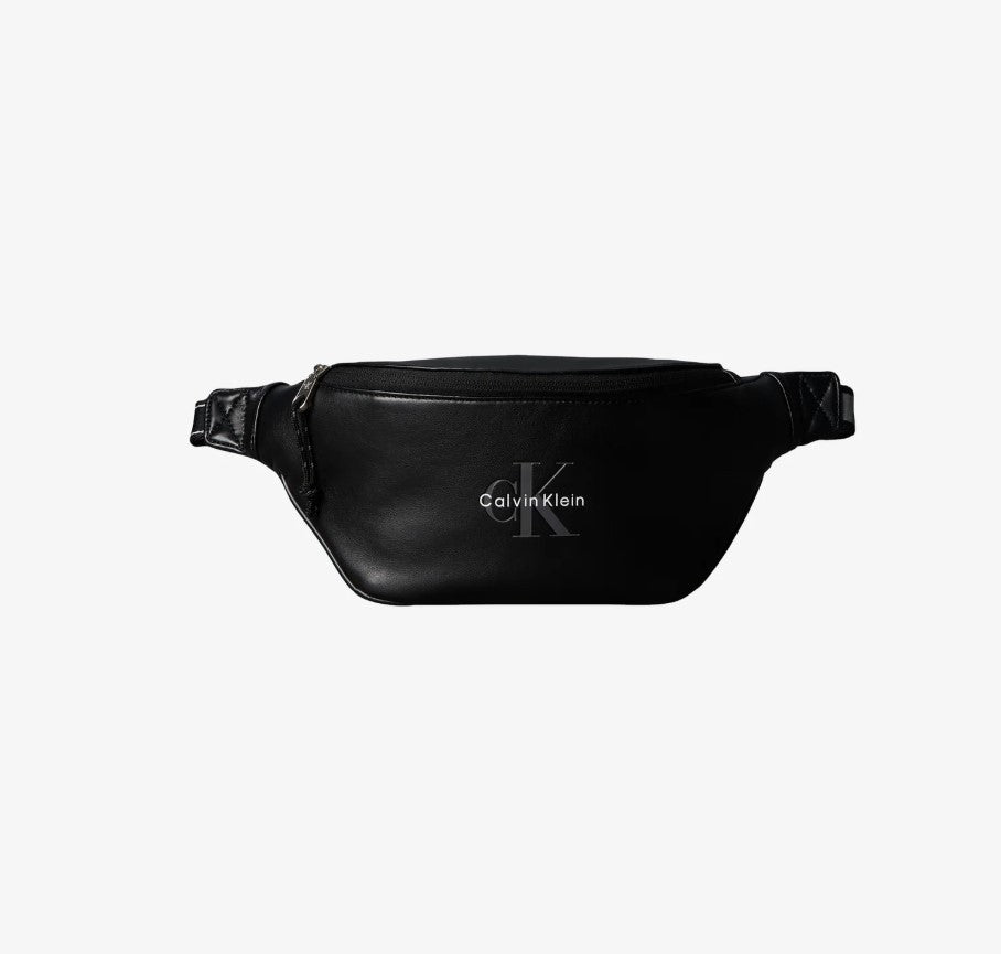 Riñonera Negra Logo CK-Calvin Klein